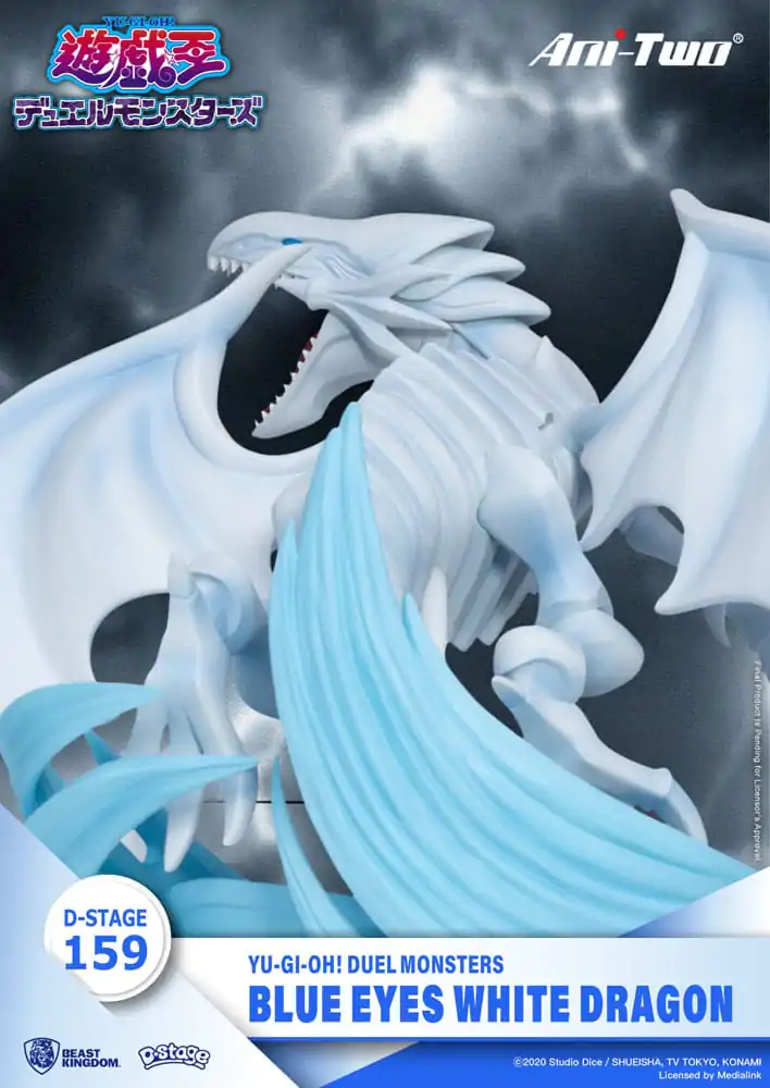 Yu-Gi-Oh! Duel Monsters D-Stage Diorama PVC Blue Eyes White Dragon 15 cm zdjęcie produktu