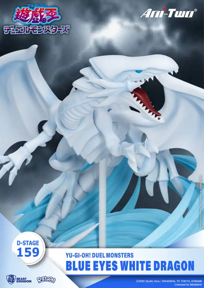 Yu-Gi-Oh! Duel Monsters D-Stage Diorama PVC Blue Eyes White Dragon 15 cm zdjęcie produktu