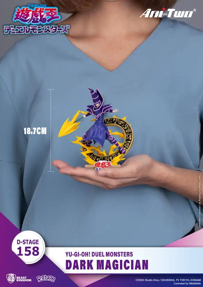 Yu-Gi-Oh! Duel Monsters D-Stage PVC Diorama Mroczny Magik 15 cm zdjęcie produktu
