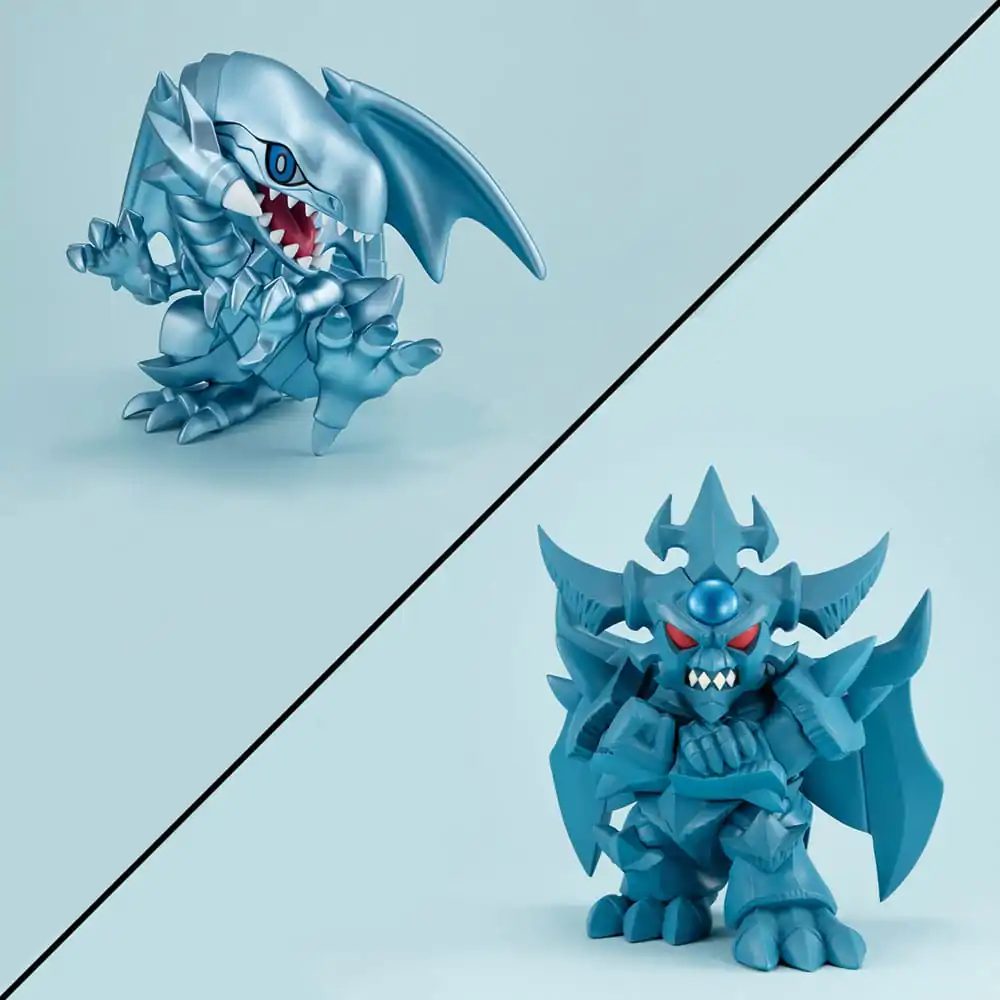 Yu-Gi-Oh! Duel Monsters Megatoon Statua PVC Blue Eyes White Dragon & Obelisk the Tormentor (z prezentem) zdjęcie produktu