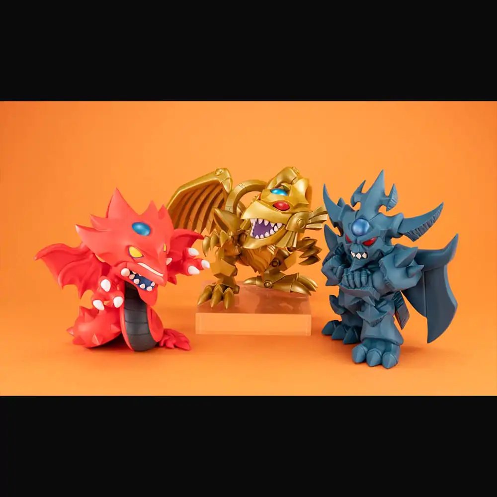 Yu-Gi-Oh! Duel Monsters Megatoon Statua PCV Red Eyes Black Dragon & The Winged Dragon of Ra 13 cm (z prezentem) zdjęcie produktu