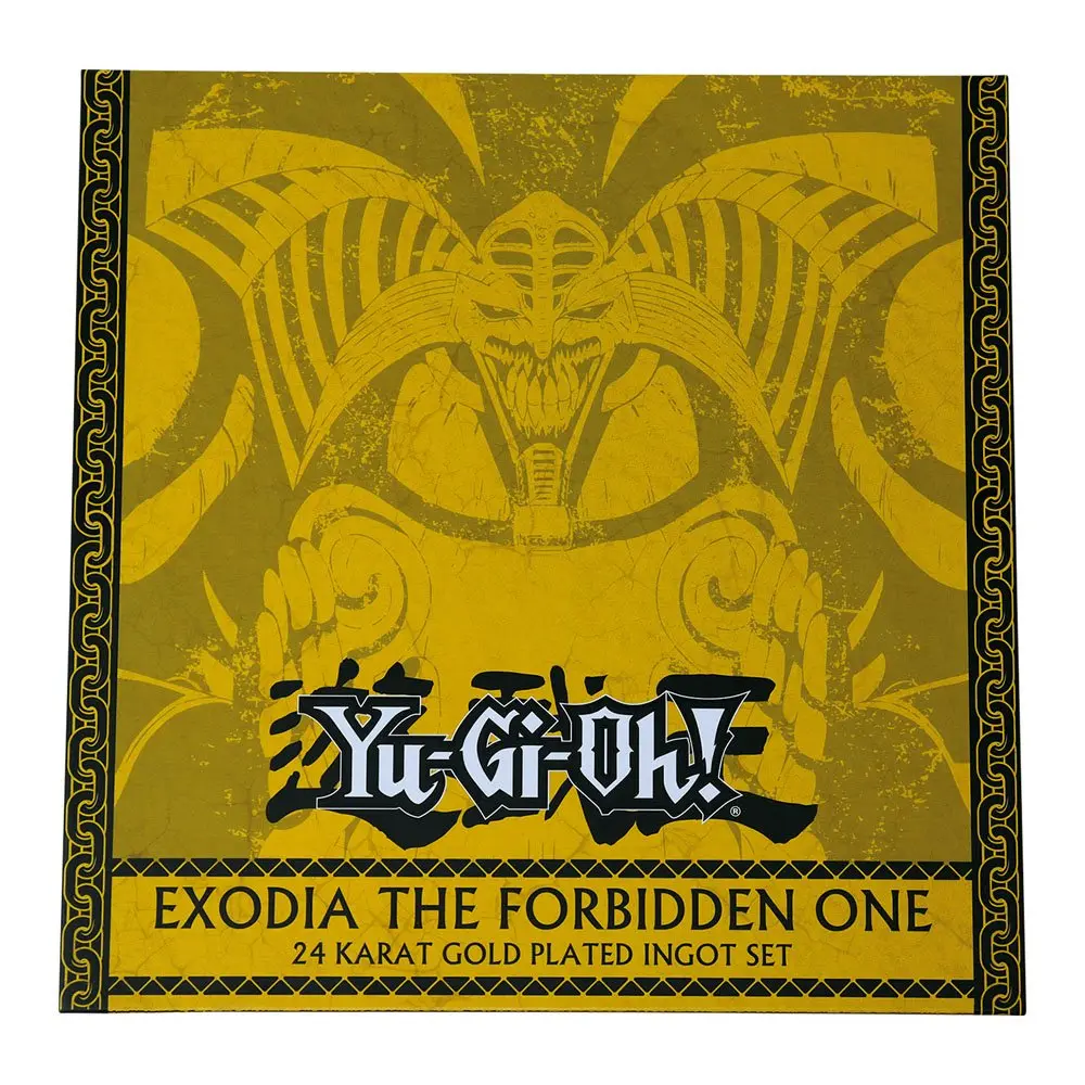 Yu-Gi-Oh! Exodia the Forbidden One Zestaw Sztabek (pozłacany) zdjęcie produktu
