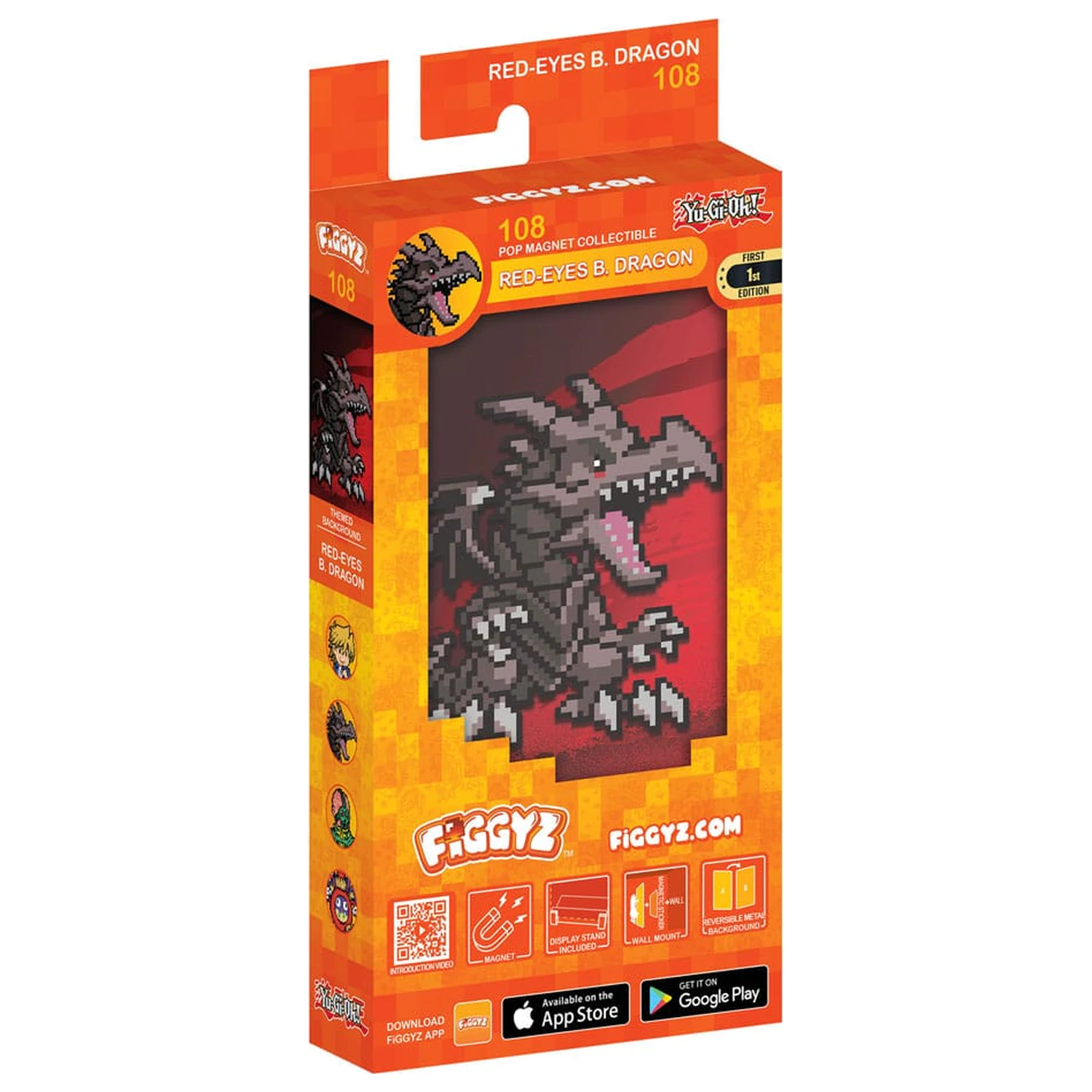 Yu-Gi-Oh! FiGGYZ Magnetyczna Kolekcjonerska Red-Eyes B. Dragon 11 cm zdjęcie produktu