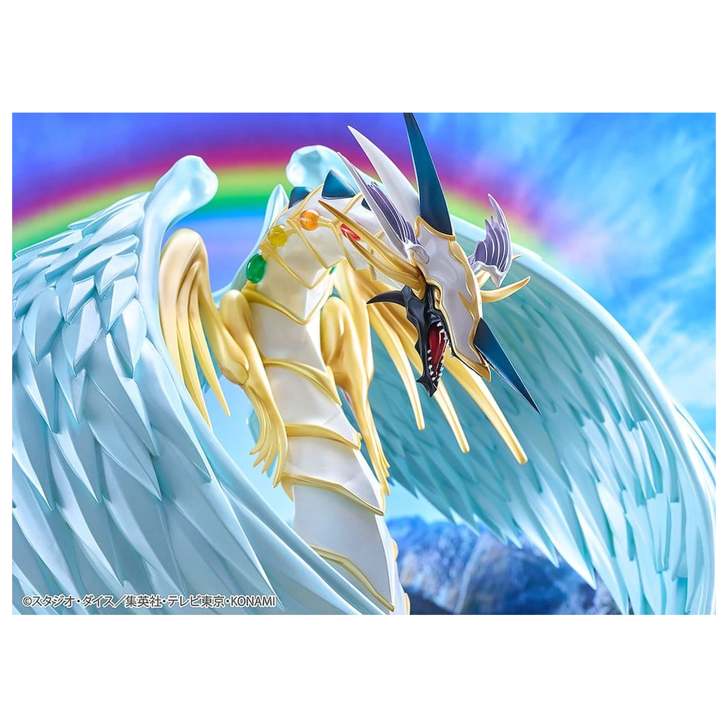 Yu-Gi-Oh! GX PVC Figurka Rainbow Dragon 28 cm zdjęcie produktu