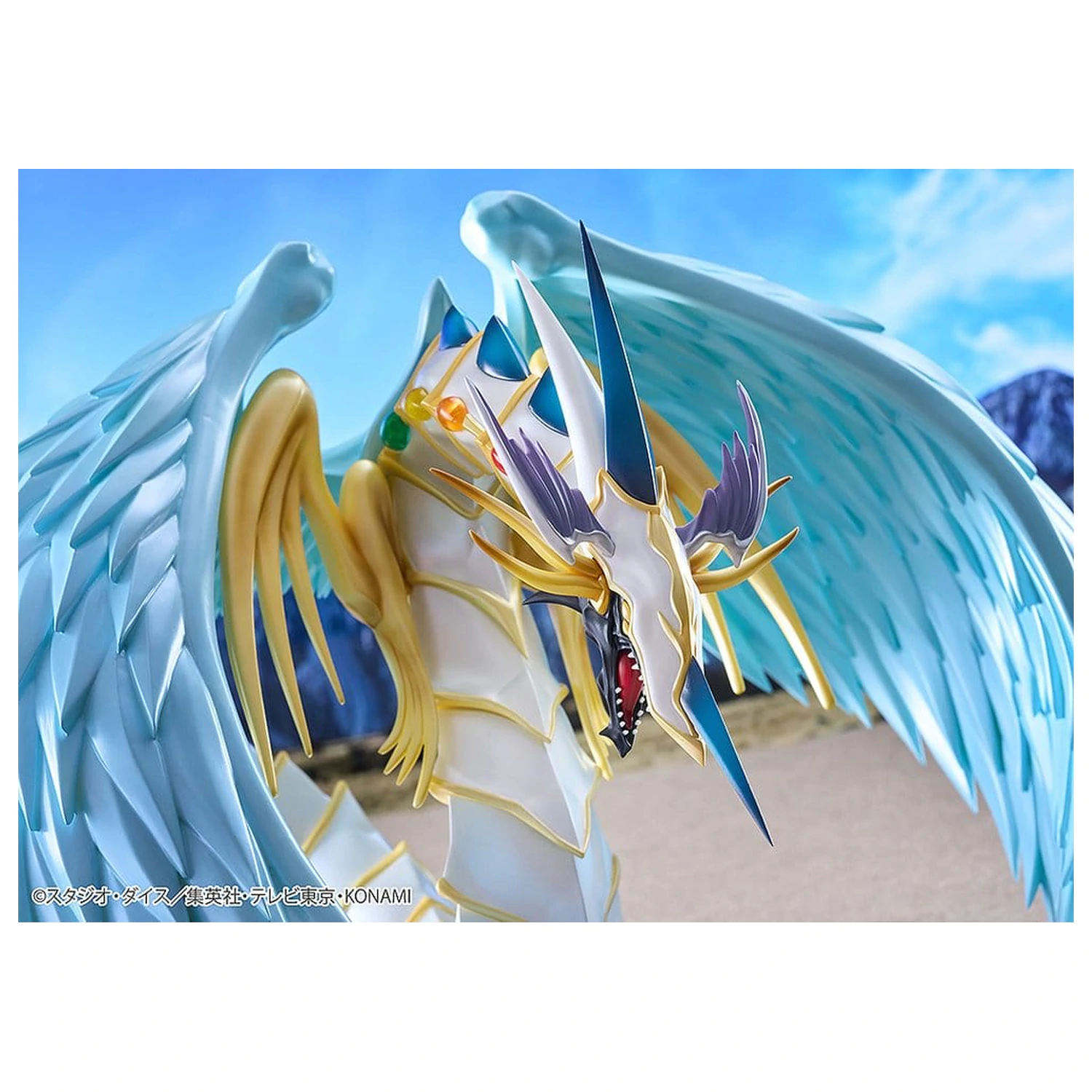 Yu-Gi-Oh! GX PVC Figurka Rainbow Dragon 28 cm zdjęcie produktu