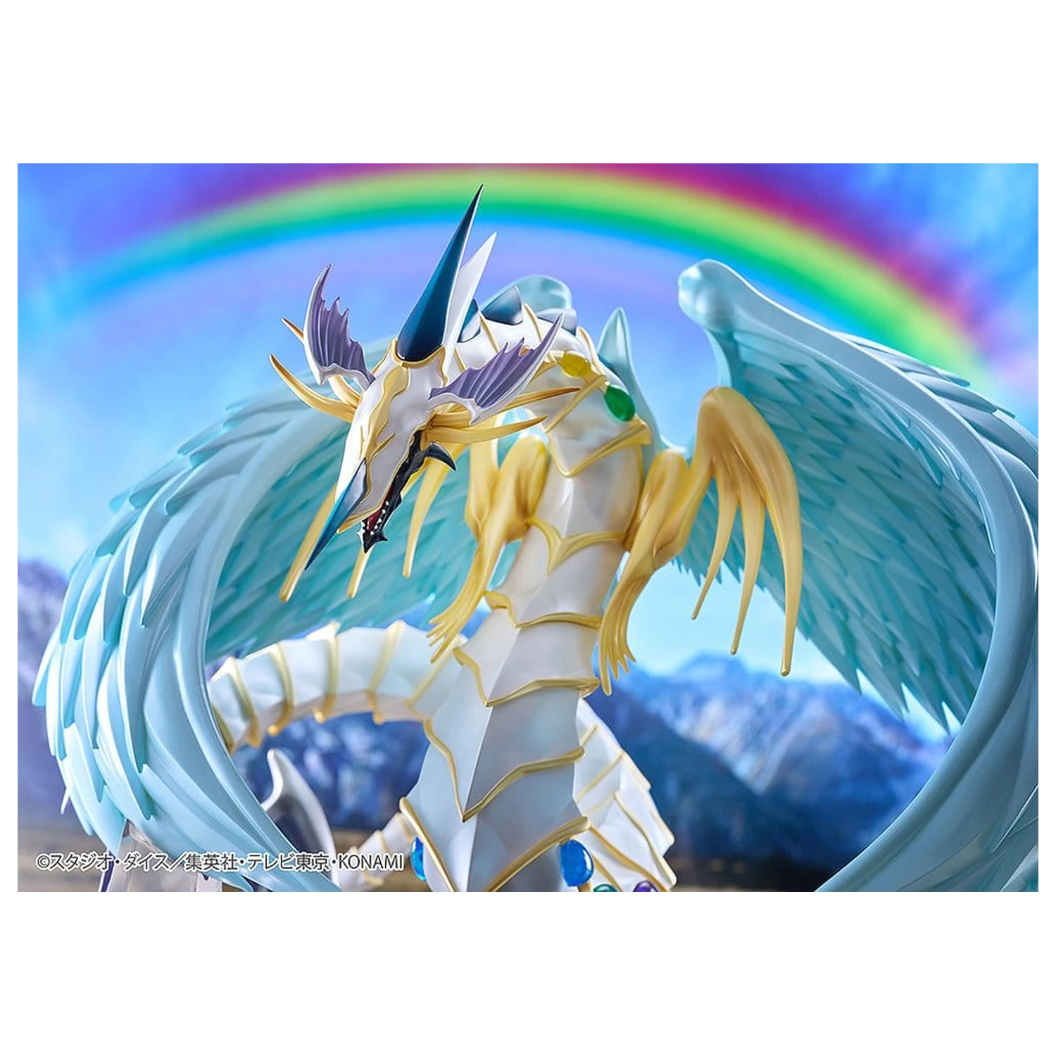 Yu-Gi-Oh! GX PVC Figurka Rainbow Dragon 28 cm zdjęcie produktu