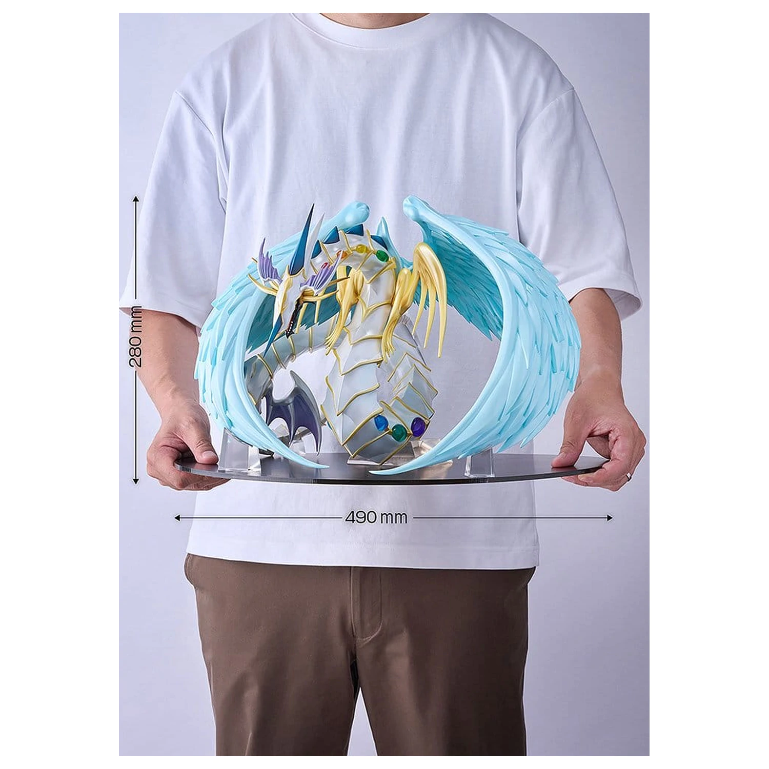 Yu-Gi-Oh! GX PVC Figurka Rainbow Dragon 28 cm zdjęcie produktu