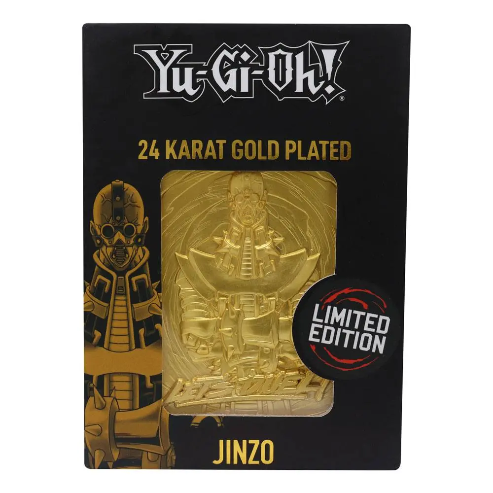 Yu-Gi-Oh! Sztabka Jinzo Limited Edition (pozłacana) zdjęcie produktu