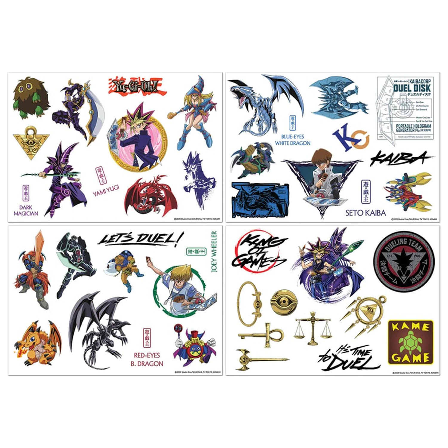 Yu-Gi-Oh! Tech Sticker Pack zdjęcie produktu
