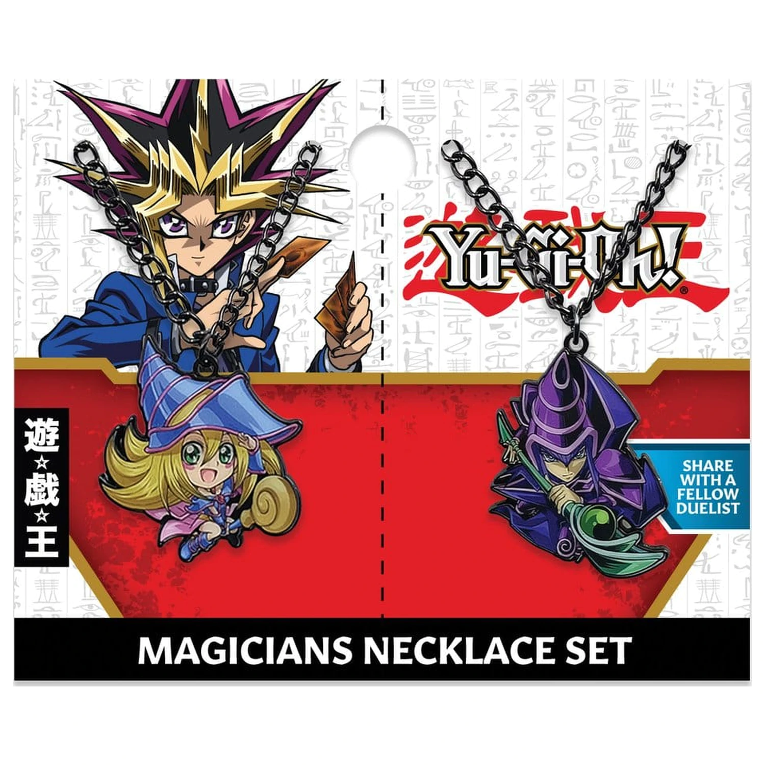 Yu-Gi-Oh! Magician Necklace Zestaw Bliźniaczy 4 x 4 cm zdjęcie produktu