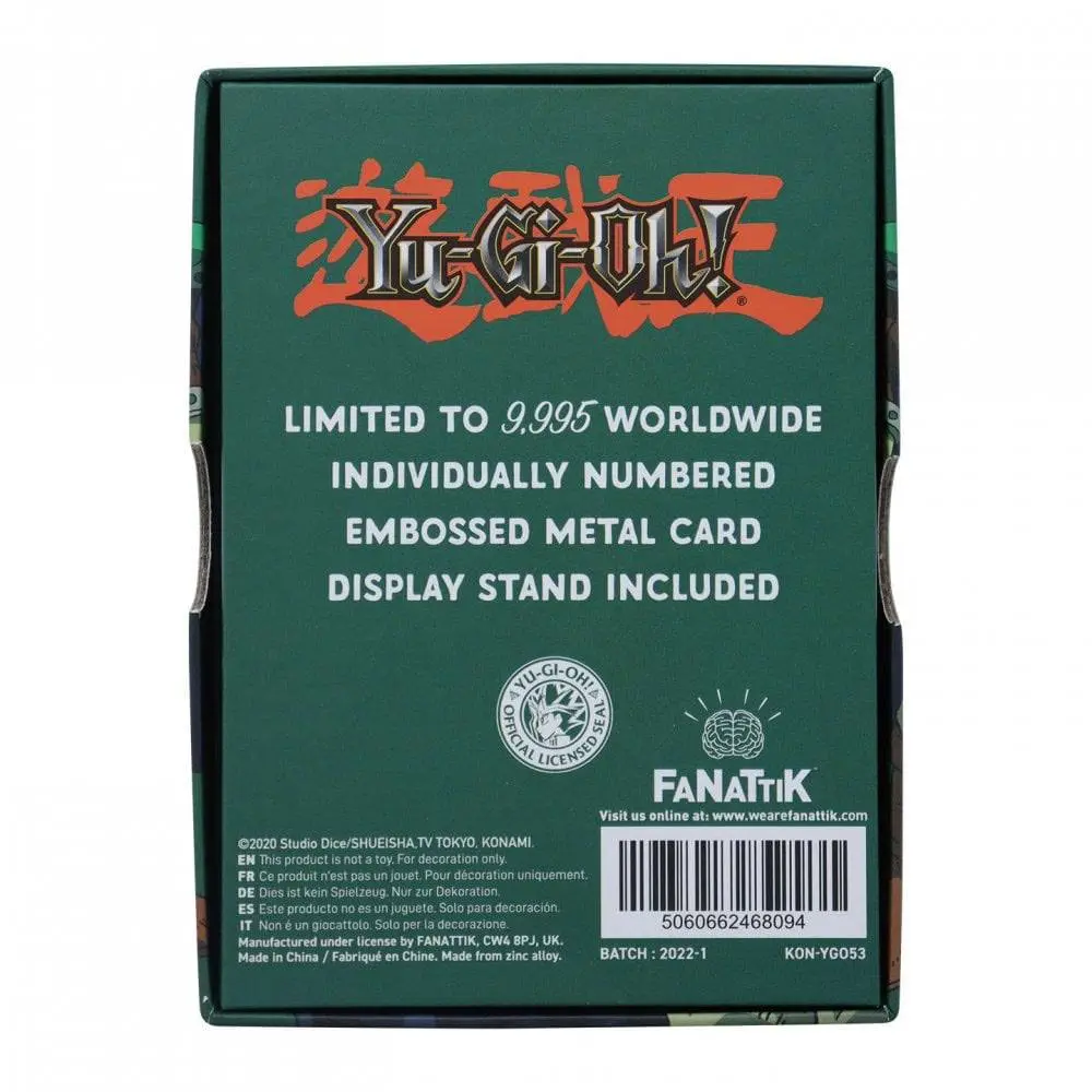 Yu-Gi-Oh! Metalowa Karta Celtic Guardian Limited Edition zdjęcie produktu