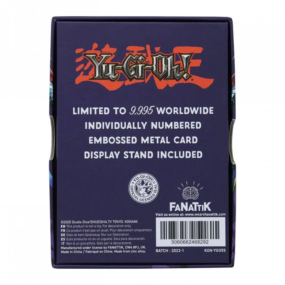 Yu-Gi-Oh! Metalowa Karta Gaia The Fierce Knight Limited Edition zdjęcie produktu