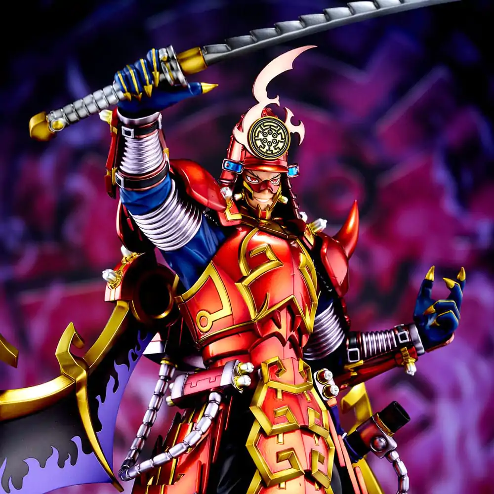 Yu-Gi-Oh! Figurka Potwora Kolekcjonerska Statua PVC Legendary Six Samurai Shi En 35 cm zdjęcie produktu