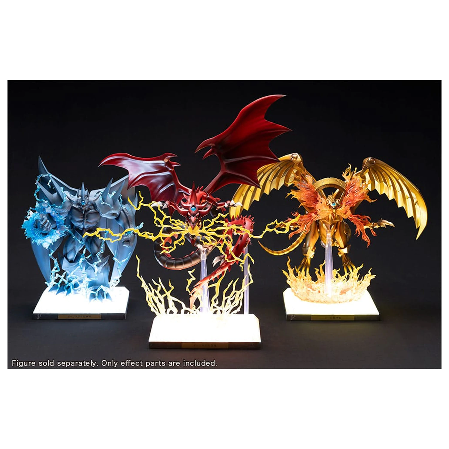 Yu-Gi-Oh! PVC Statue Accessories Slifer the Sky Dragon Egyptian God Expansion Parts Set   zdjęcie produktu