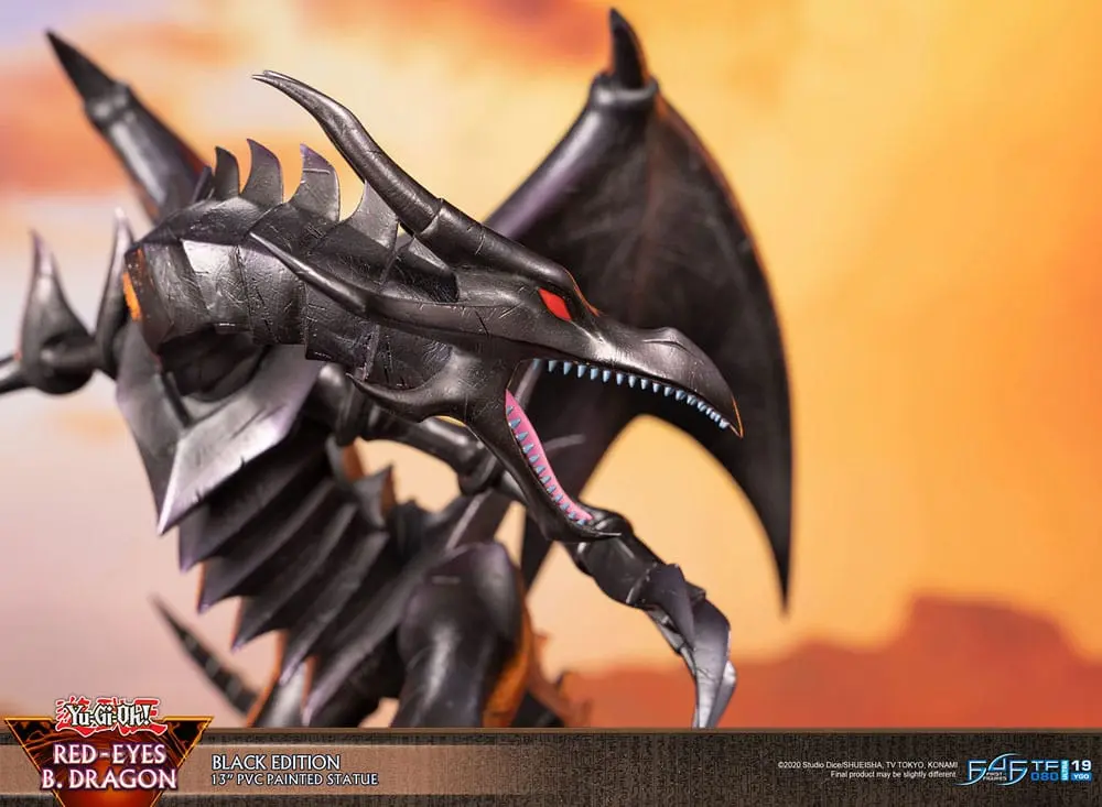 Yu-Gi-Oh! PVC Statuetka Red-Eyes B. Dragon Black Colour 33 cm zdjęcie produktu