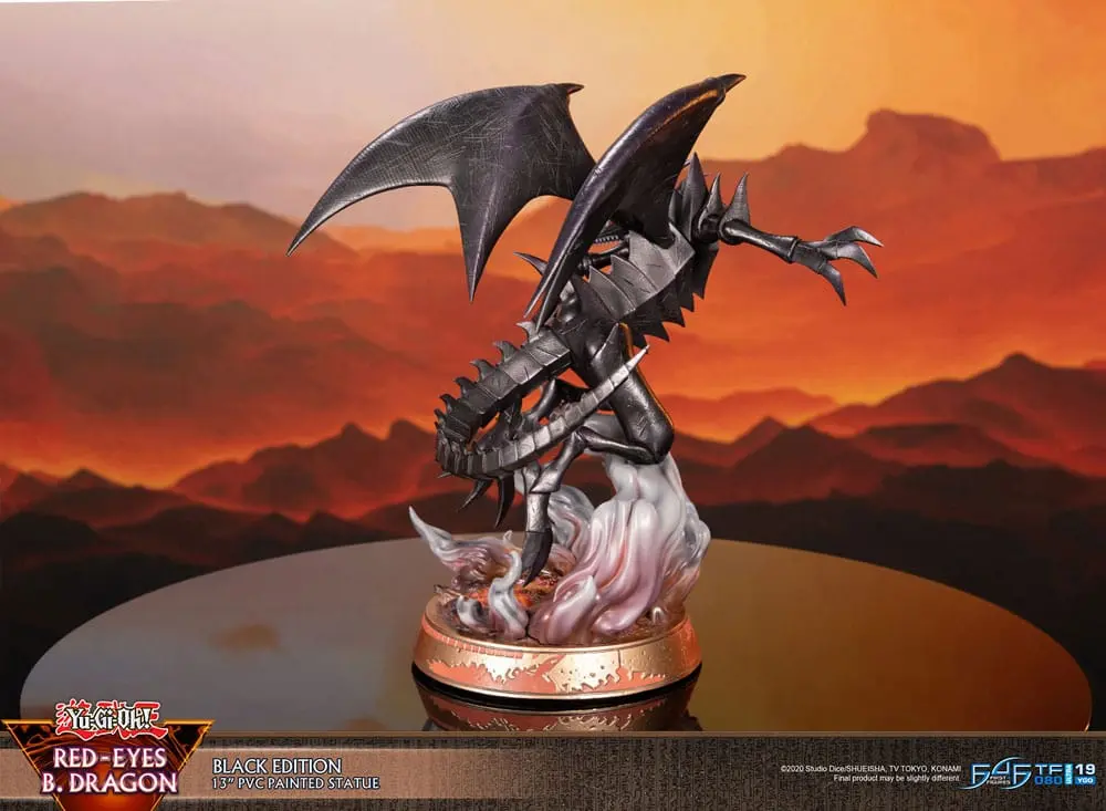 Yu-Gi-Oh! PVC Statuetka Red-Eyes B. Dragon Black Colour 33 cm zdjęcie produktu