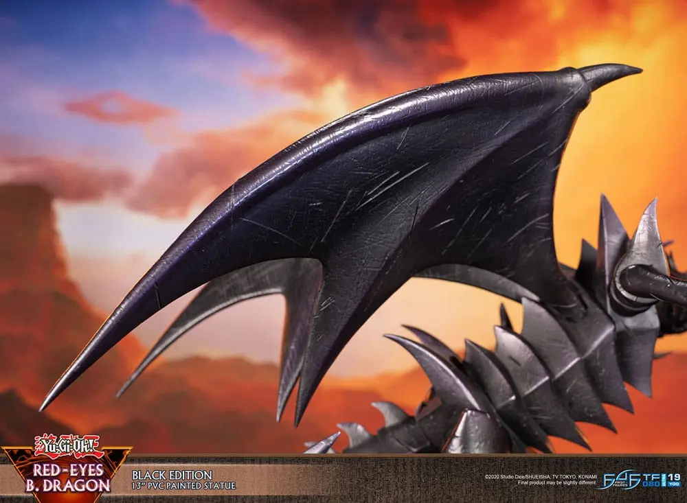 Yu-Gi-Oh! PVC Statuetka Red-Eyes B. Dragon Black Colour 33 cm zdjęcie produktu