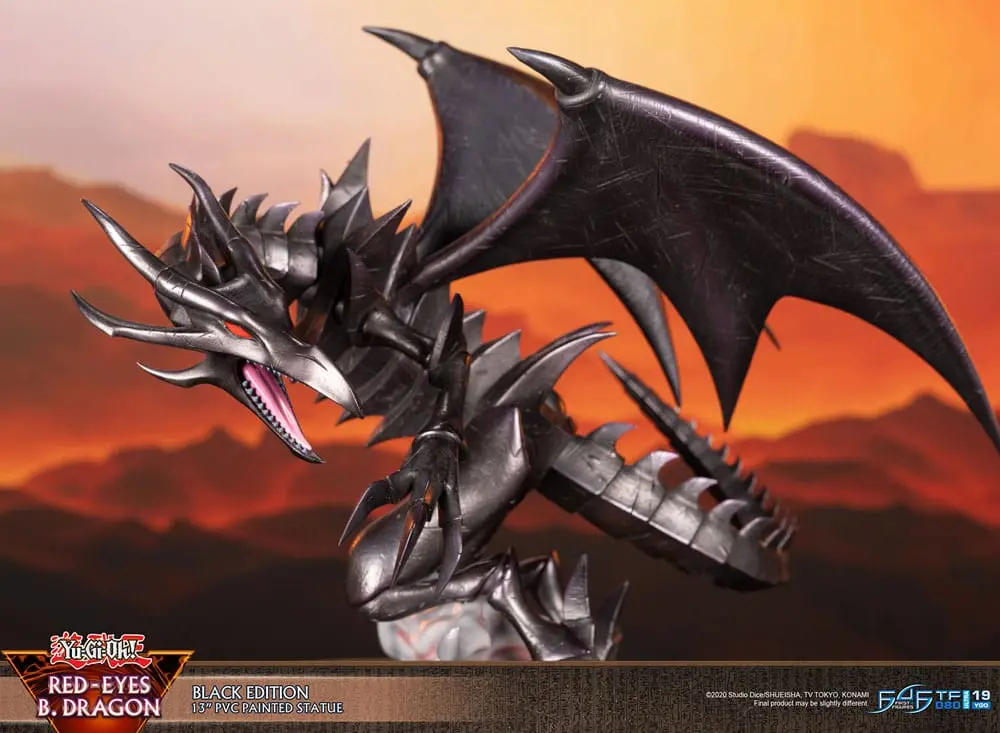 Yu-Gi-Oh! PVC Statuetka Red-Eyes B. Dragon Black Colour 33 cm zdjęcie produktu