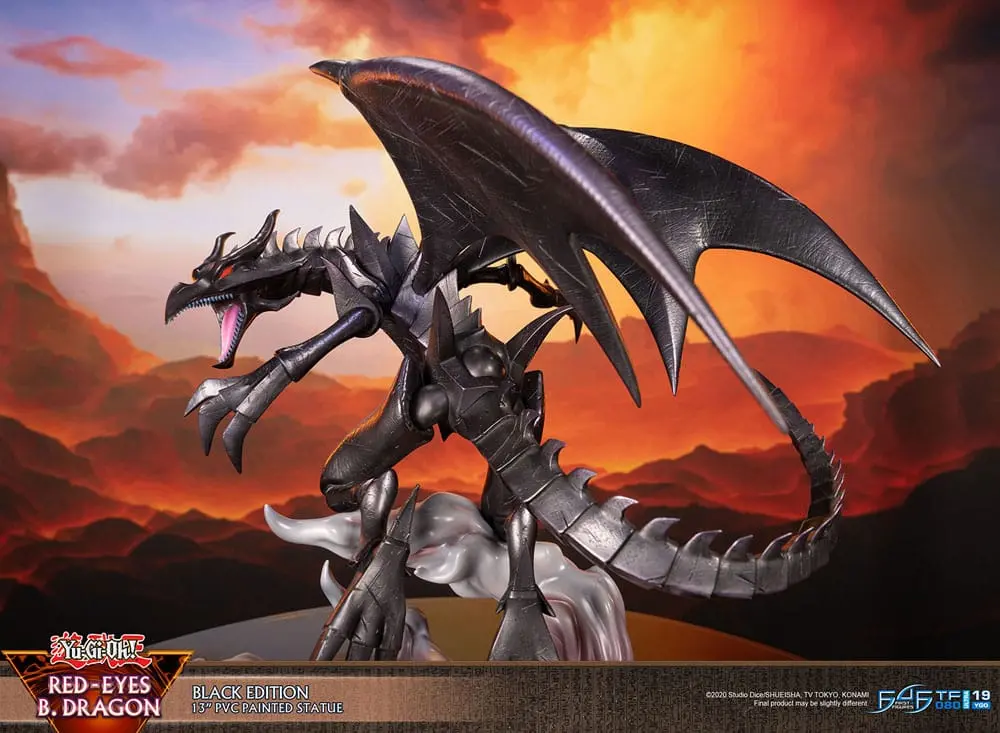 Yu-Gi-Oh! PVC Statuetka Red-Eyes B. Dragon Black Colour 33 cm zdjęcie produktu