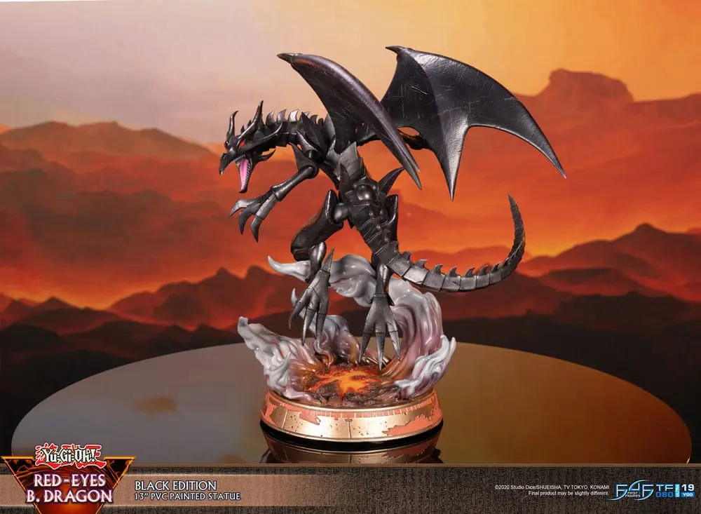 Yu-Gi-Oh! PVC Statuetka Red-Eyes B. Dragon Black Colour 33 cm zdjęcie produktu