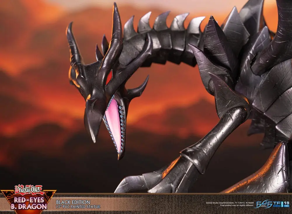 Yu-Gi-Oh! PVC Statuetka Red-Eyes B. Dragon Black Colour 33 cm zdjęcie produktu