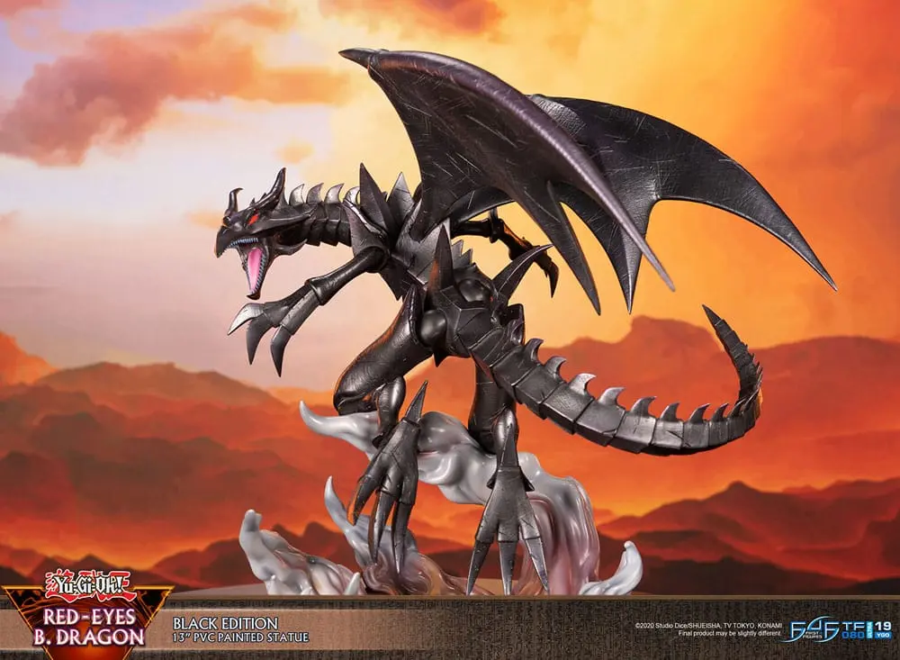 Yu-Gi-Oh! PVC Statuetka Red-Eyes B. Dragon Black Colour 33 cm zdjęcie produktu