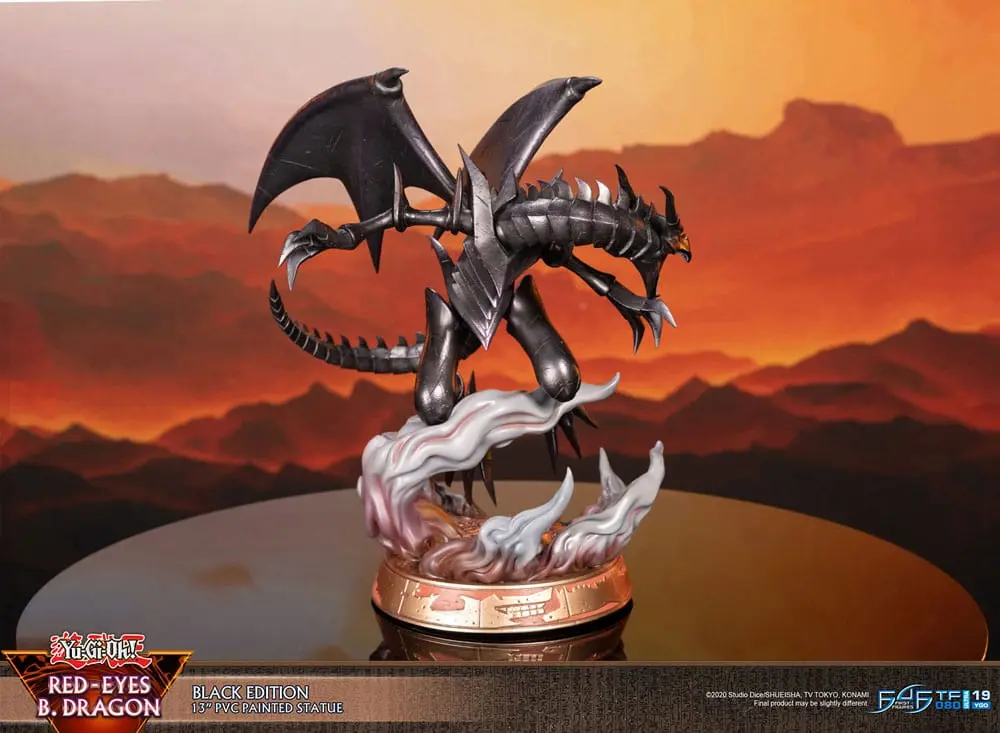 Yu-Gi-Oh! PVC Statuetka Red-Eyes B. Dragon Black Colour 33 cm zdjęcie produktu