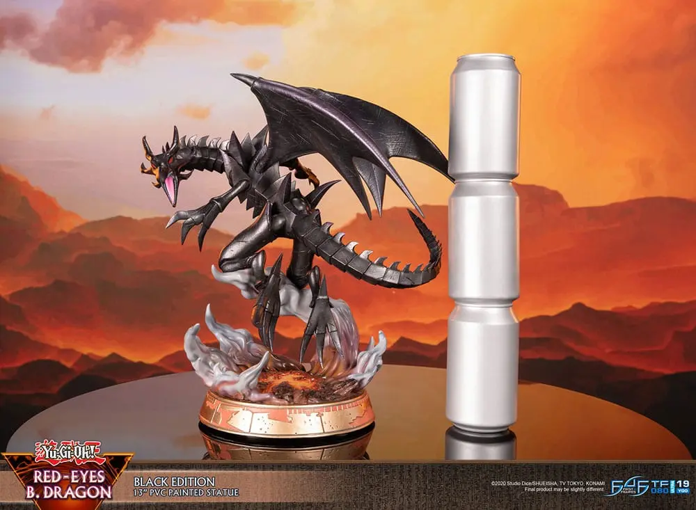Yu-Gi-Oh! PVC Statuetka Red-Eyes B. Dragon Black Colour 33 cm zdjęcie produktu