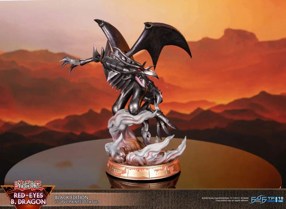 Yu-Gi-Oh! PVC Statuetka Red-Eyes B. Dragon Black Colour 33 cm zdjęcie produktu