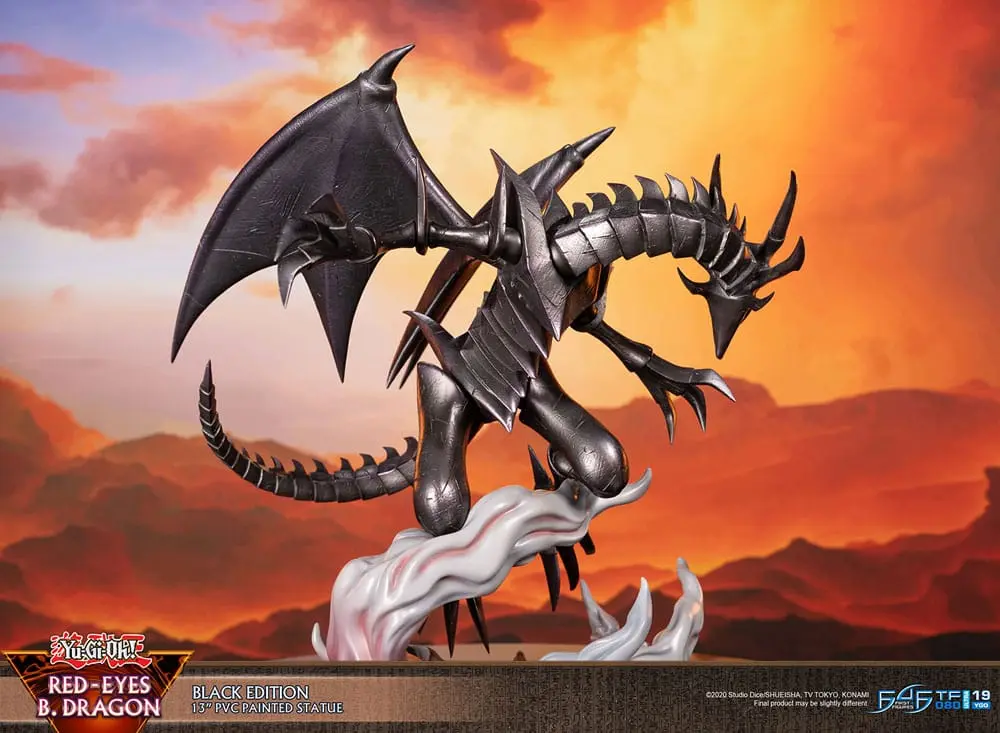 Yu-Gi-Oh! PVC Statuetka Red-Eyes B. Dragon Black Colour 33 cm zdjęcie produktu
