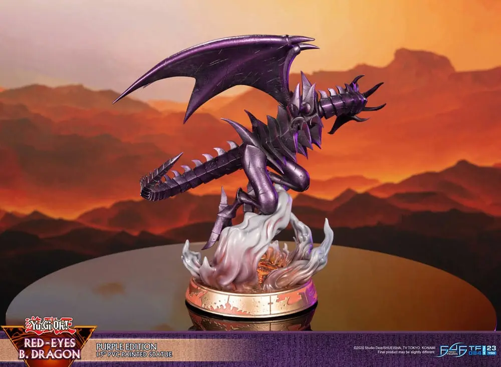 Yu-Gi-Oh! Statua PVC Red-Eyes B. Dragon Purple Colour 33 cm zdjęcie produktu