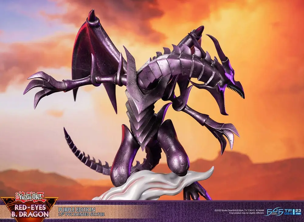 Yu-Gi-Oh! Statua PVC Red-Eyes B. Dragon Purple Colour 33 cm zdjęcie produktu