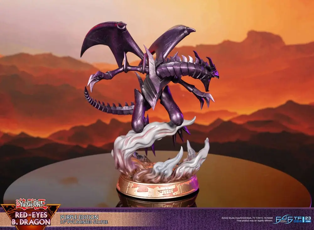 Yu-Gi-Oh! Statua PVC Red-Eyes B. Dragon Purple Colour 33 cm zdjęcie produktu