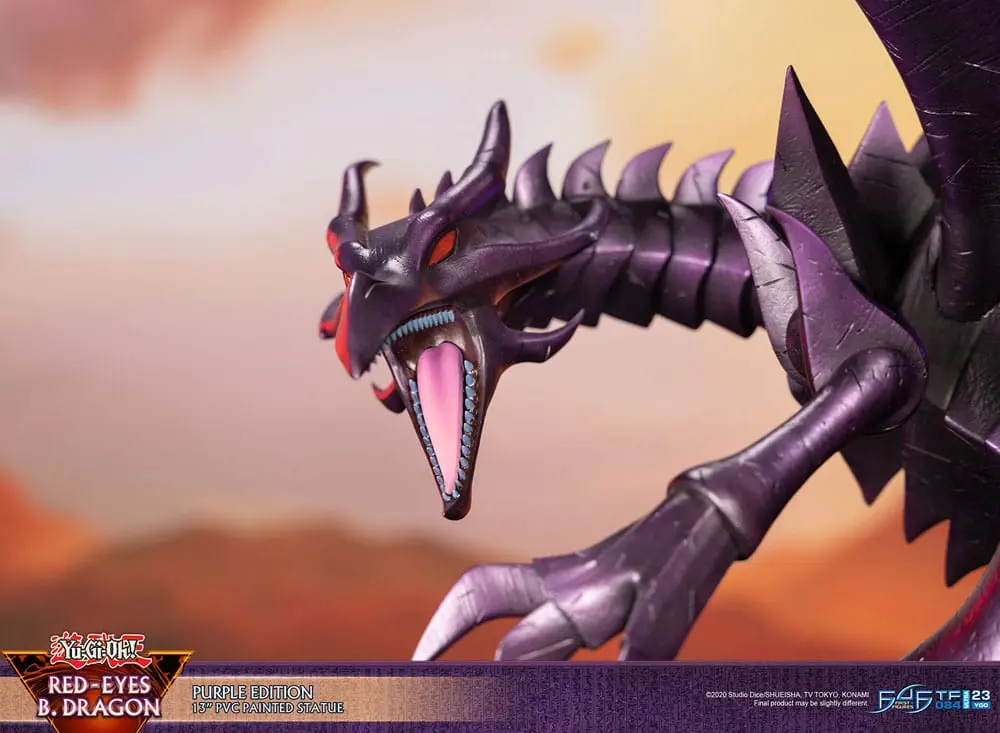 Yu-Gi-Oh! Statua PVC Red-Eyes B. Dragon Purple Colour 33 cm zdjęcie produktu