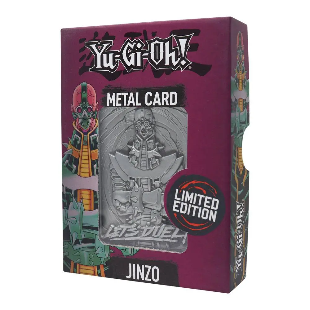 Yu-Gi-Oh! Replika Karty Jinzo Edycja Limitowana zdjęcie produktu