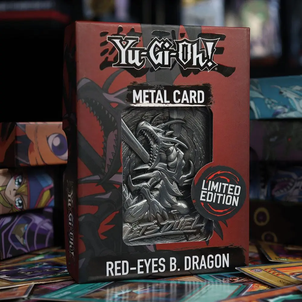 Yu-Gi-Oh! Replika Karty Red Eyes B. Dragon Edycja Limitowana zdjęcie produktu