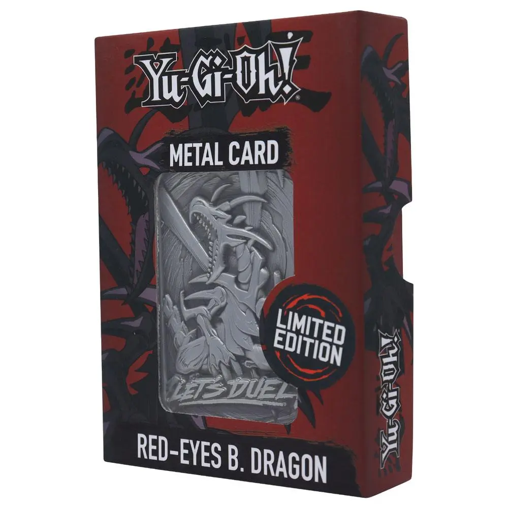 Yu-Gi-Oh! Replika Karty Red Eyes B. Dragon Edycja Limitowana zdjęcie produktu