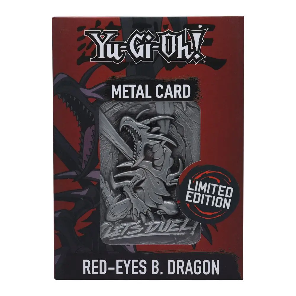 Yu-Gi-Oh! Replika Karty Red Eyes B. Dragon Edycja Limitowana zdjęcie produktu