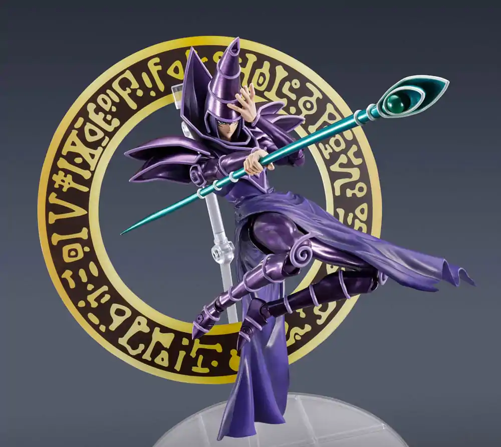 Yu-Gi-Oh! S.H. MonsterArts Figurka Akcji Mroczny Magik 19 cm zdjęcie produktu