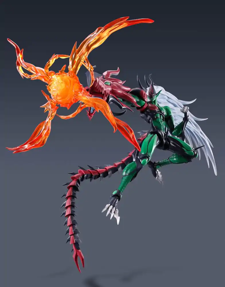 Yu-Gi-Oh! S.H. MonsterArts Figurka Akcji Elemental Hero Flame Wingman 19 cm zdjęcie produktu
