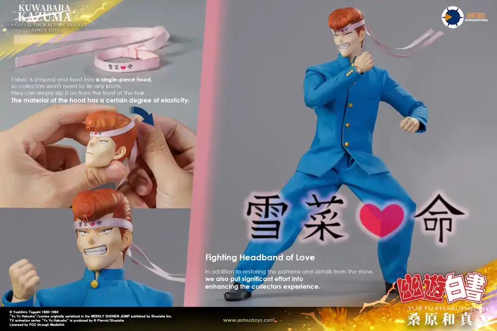 Yu Yu Hakusho Figurka Akcji 1/6 Kazuma Kuwabara (Luxury Version) 30 cm zdjęcie produktu