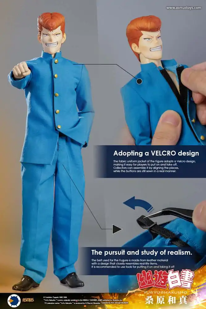 Yu Yu Hakusho Figurka Akcji 1/6 Kazuma Kuwabara (Luxury Version) 30 cm zdjęcie produktu