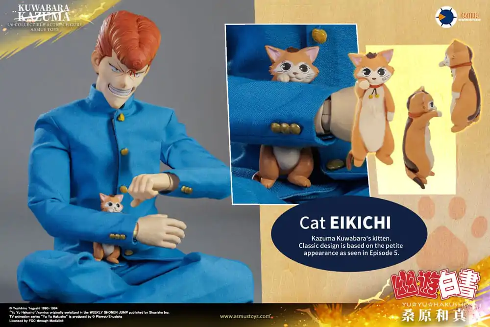 Yu Yu Hakusho Figurka Akcji 1/6 Kazuma Kuwabara (Luxury Version) 30 cm zdjęcie produktu