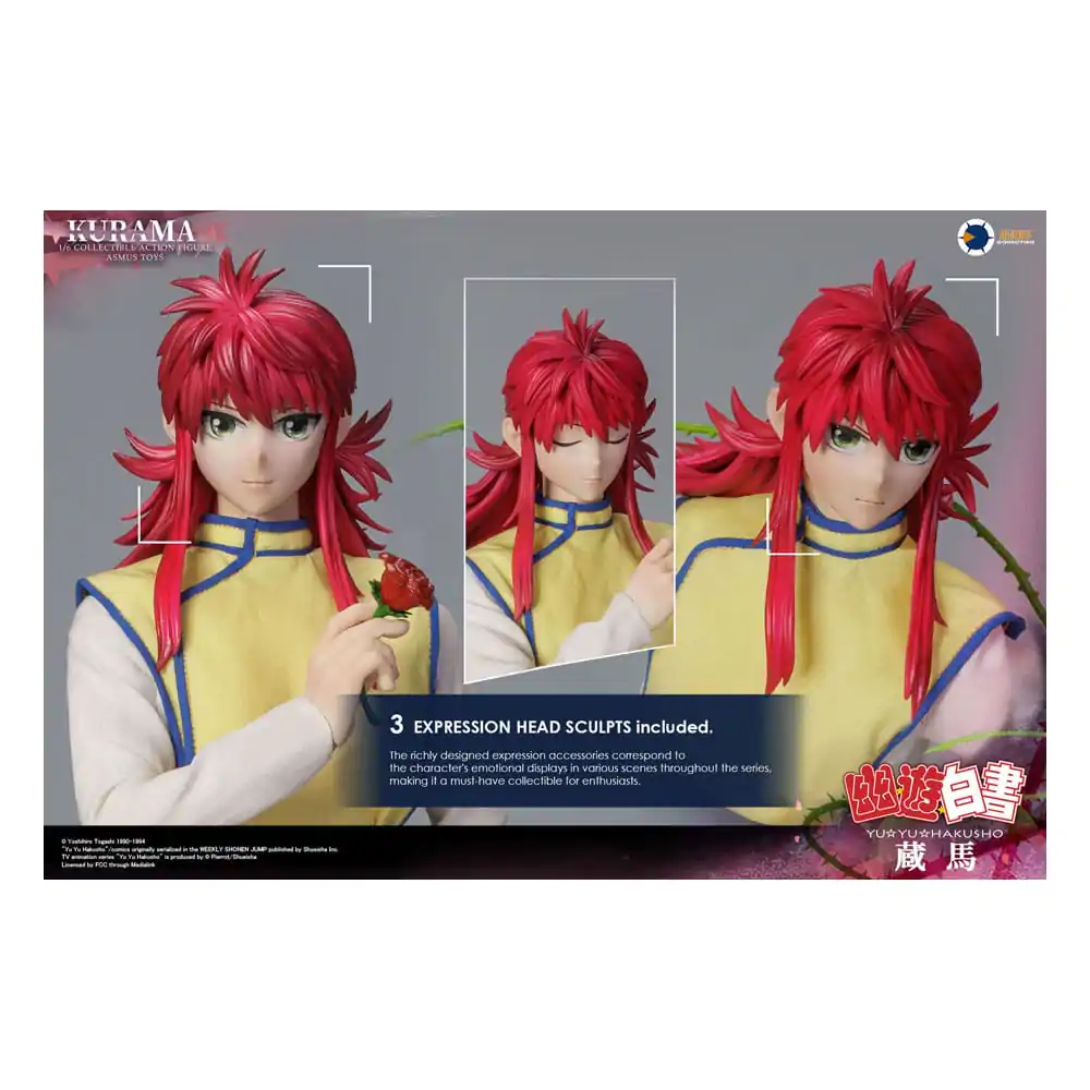 Yu Yu Hakusho Figurka Akcji 1/6 Kurama (Luxury Edition) 30 cm zdjęcie produktu