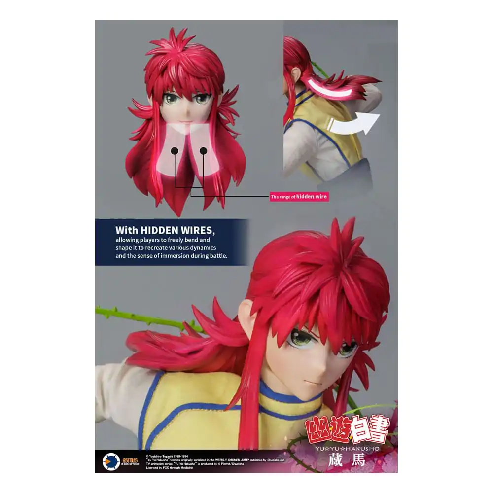 Yu Yu Hakusho Figurka Akcji 1/6 Kurama (Luxury Edition) 30 cm zdjęcie produktu