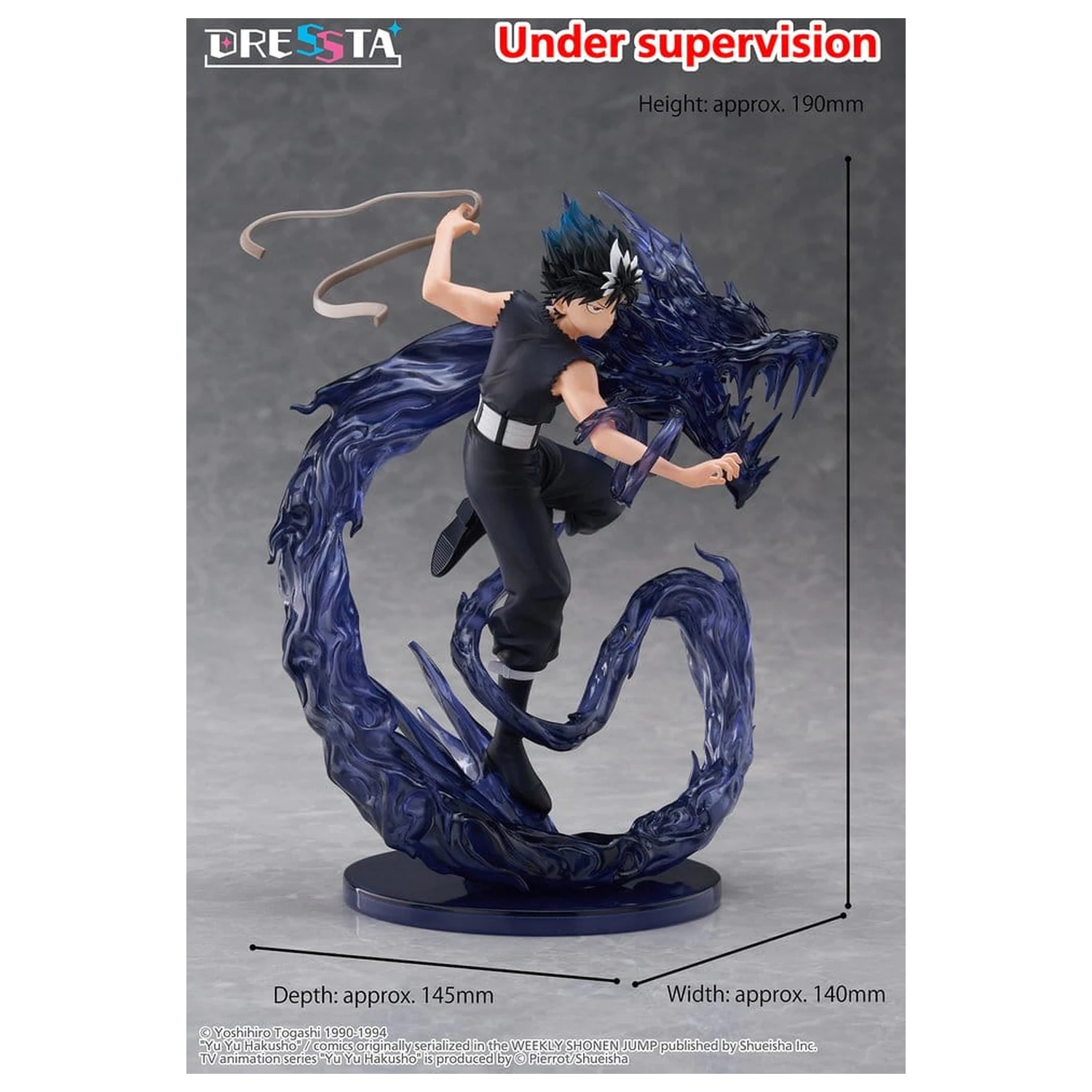 Yu Yu Hakusho Dressta PVC Figurka Hiei 18 cm zdjęcie produktu