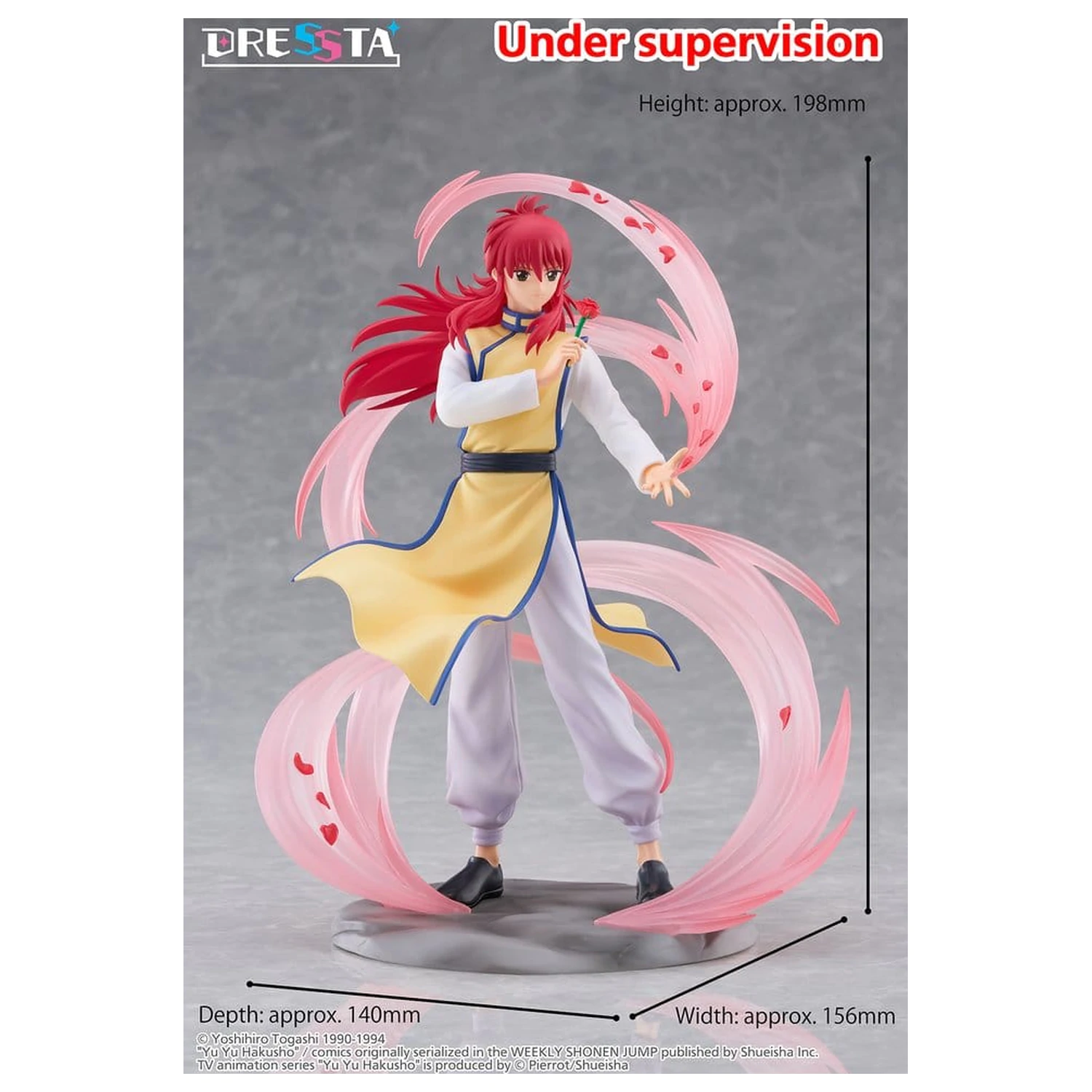 Yu Yu Hakusho Dressta PVC Figurka Kurama 18 cm zdjęcie produktu