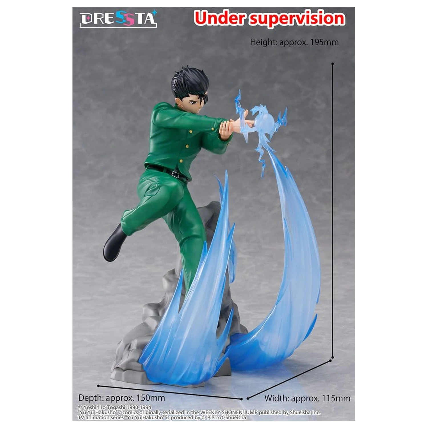 Yu Yu Hakusho Dressta figurka PVC Yusuke Urameshi 18 cm zdjęcie produktu