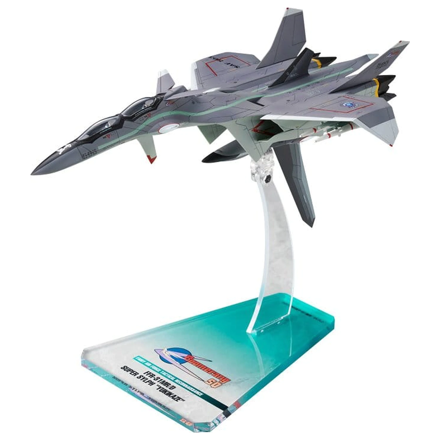 Yukikaze Fairy Air Force Taktyczny Model Zwiadowczy Zestaw Modelowy 1/100 FFR-31MR/D Super Sylph Yukikaze Renewal Ver. 22 cm zdjęcie produktu