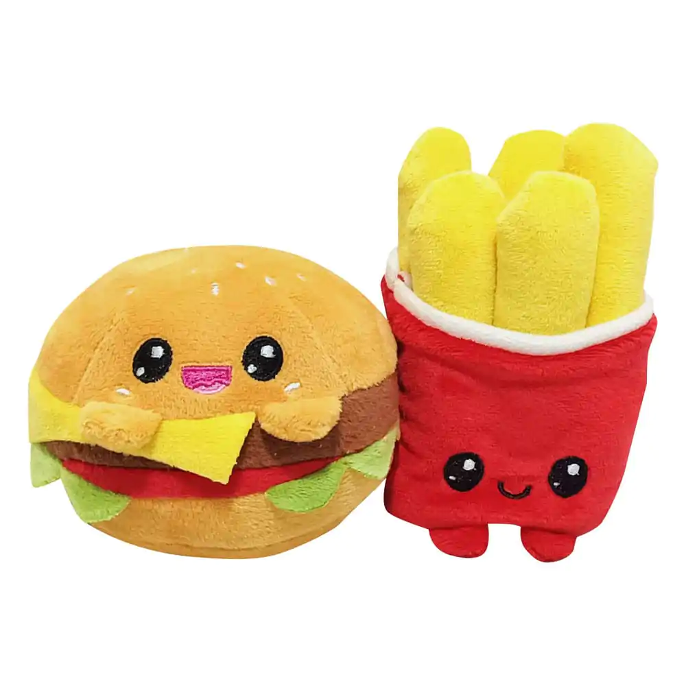 Maskotki Yummis Together Pluszowe Figurki 2 sztuki Burger i Frytki w Torbie na Wynos 21 cm zdjęcie produktu